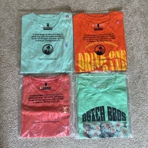 (4) Brand New Dutch Bros Shirts